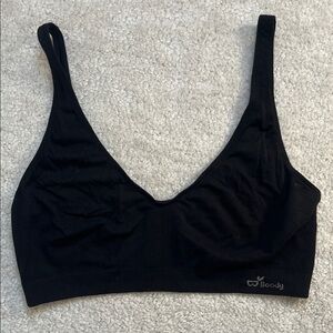 BOODY bamboo bralette size large EUC